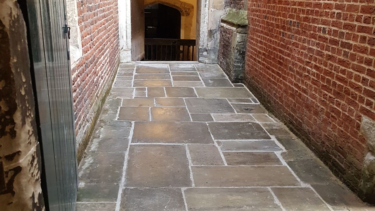 Walkway replacement and repair of a heritage buildings